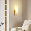 Alabaster Pillar Wall Lamp
