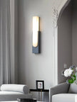 Alabaster Pillar Wall Lamp