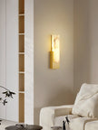 Alabaster Pillar Wall Lamp