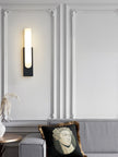 Alabaster Pillar Wall Lamp
