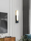 Alabaster Pillar Wall Lamp
