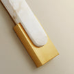 Alabaster Pillar Wall Lamp