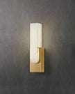 Alabaster Pillar Wall Lamp
