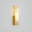 Alabaster Pillar Wall Lamp