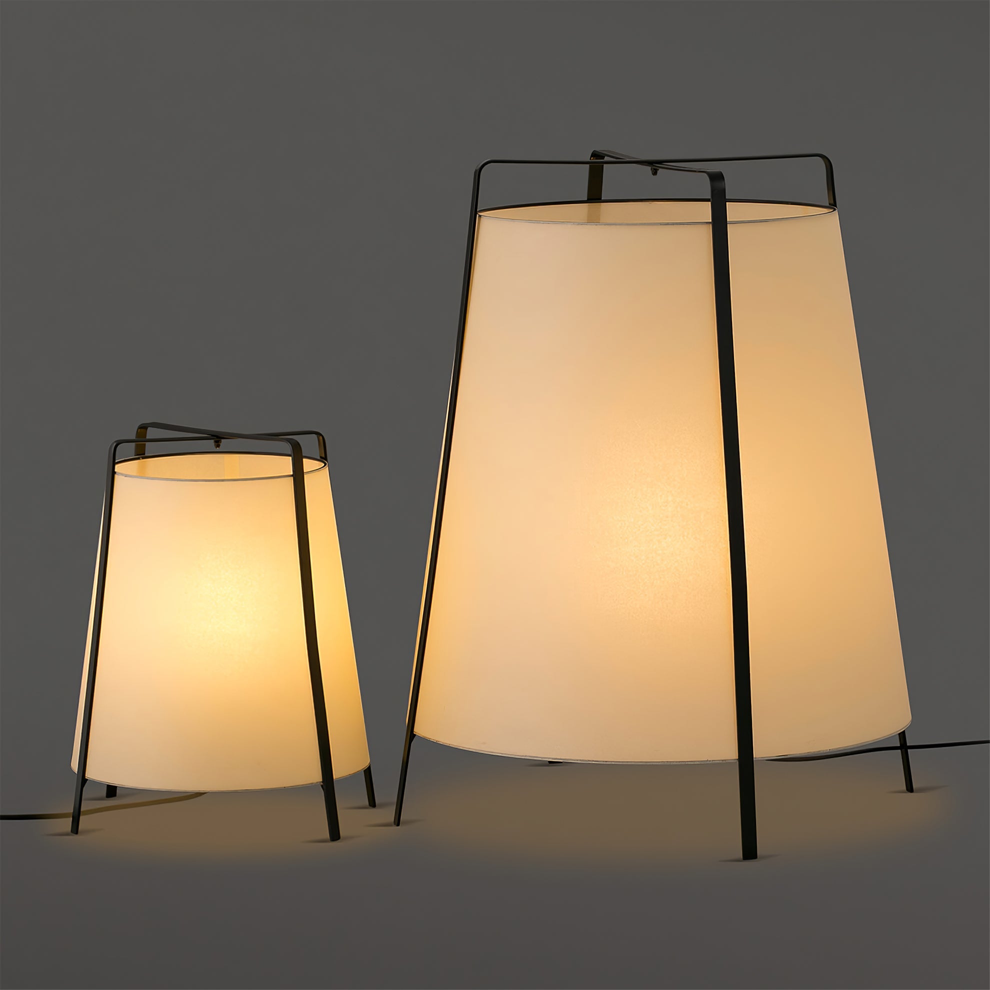Oriental Fabric Shade Table Lamp
