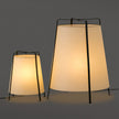 Oriental Fabric Shade Table Lamp
