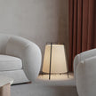 Oriental Fabric Shade Table Lamp