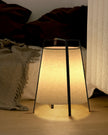 Oriental Fabric Shade Table Lamp