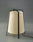 Oriental Fabric Shade Table Lamp