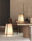 Oriental Fabric Shade Table Lamp