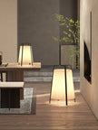 Oriental Fabric Shade Table Lamp