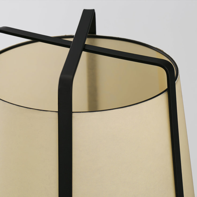 Oriental Fabric Shade Table Lamp
