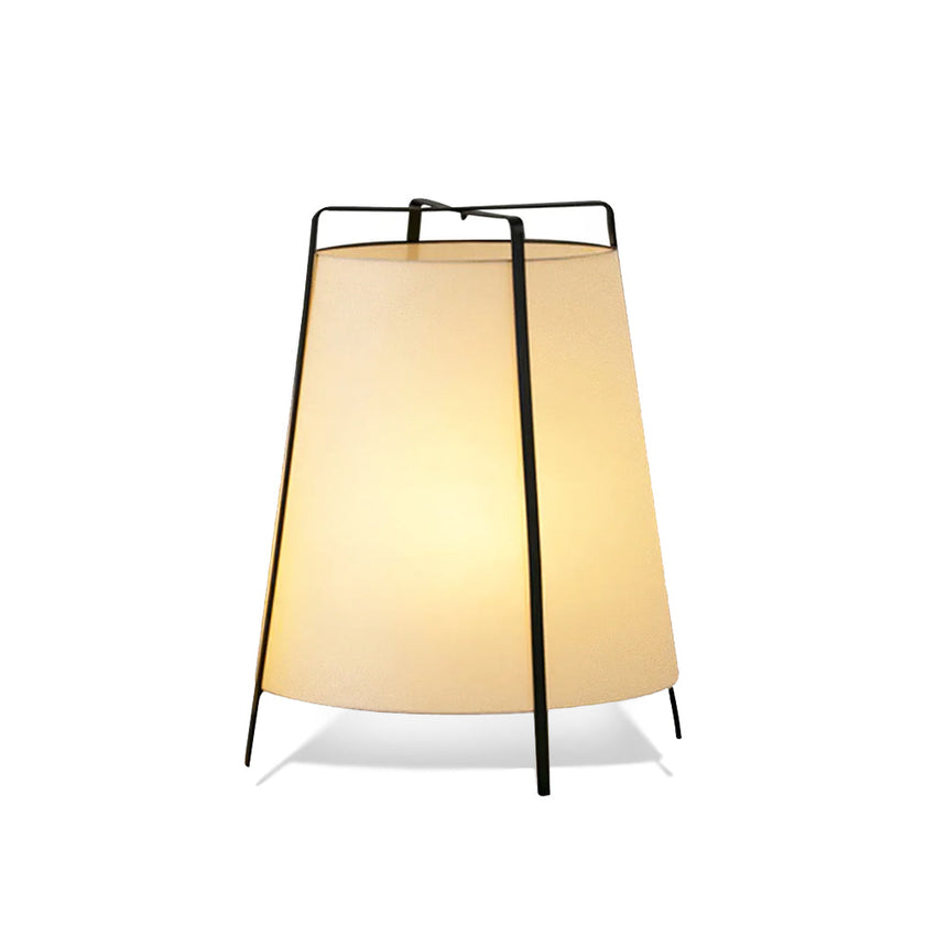Oriental Fabric Shade Table Lamp