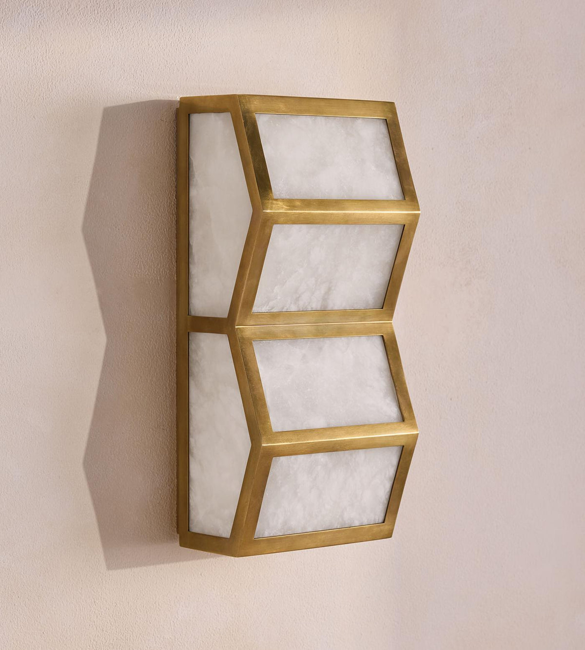 Alabaster Cascade Wall Sconce