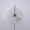 Alabaster Disc LED Plug-In Wall Lamp