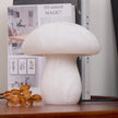Alabaster Mushroom Dome Table Lamp