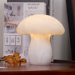 Alabaster Mushroom Dome Table Lamp
