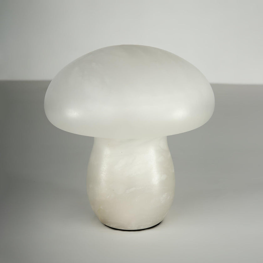Alabaster Mushroom Dome Table Lamp