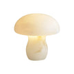 Alabaster Mushroom Dome Table Lamp