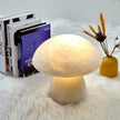 Alabaster Mushroom Dome Table Lamp