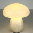 Alabaster Mushroom Dome Table Lamp