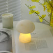 Alabaster Mushroom Dome Table Lamp