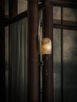 Alabaster Brass Obelisk Sconce