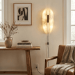 Alabaster Panel Plug-In Wall Sconce