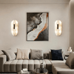 Alabaster Veil Panel Wall Sconce