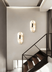 Alabaster Veil Panel Wall Sconce