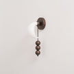 Opal Glass Petal Wall Sconce