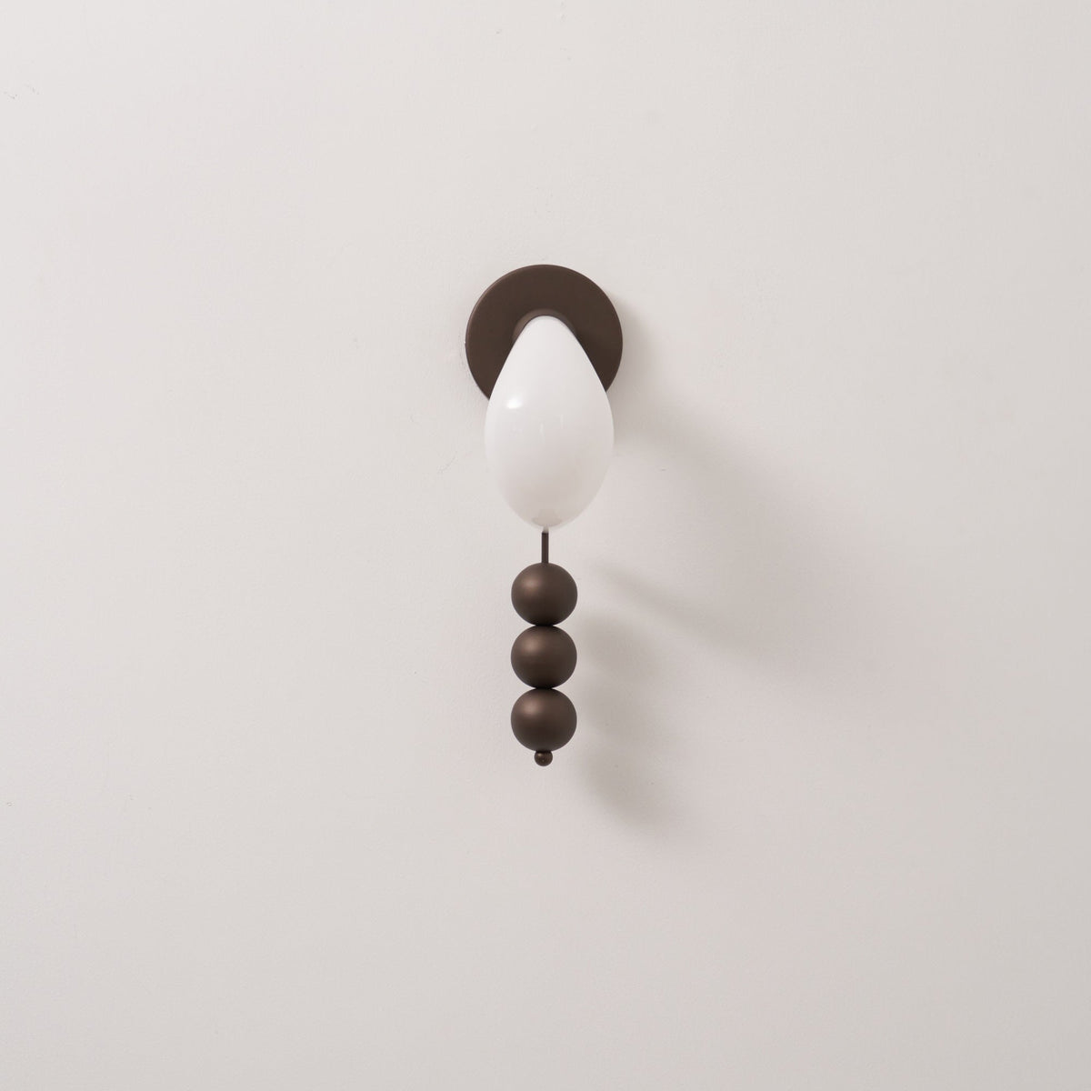 Opal Glass Petal Wall Sconce