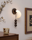 Opal Glass Petal Wall Sconce
