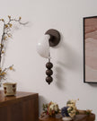 Opal Glass Petal Wall Sconce