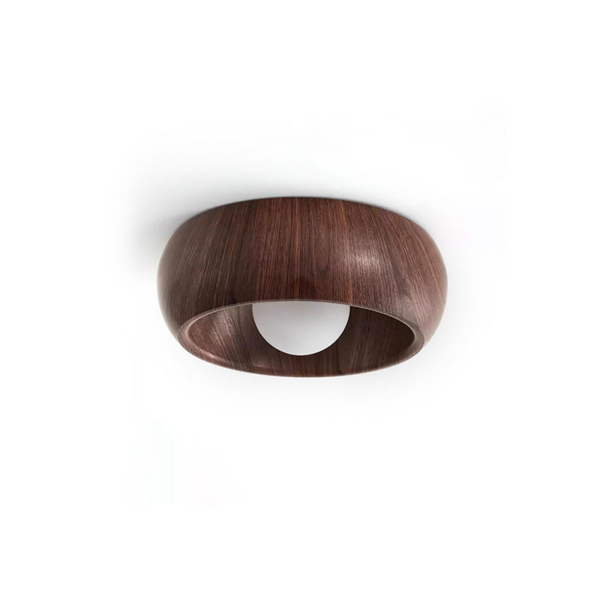 Metal & Glass LED Ceiling Light