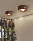 Metal & Glass LED Ceiling Light