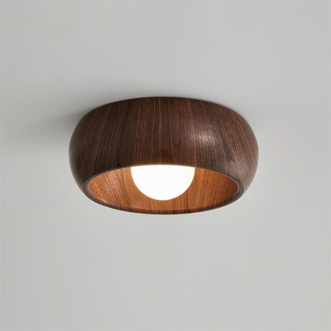 Metal & Glass LED Ceiling Light