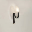 Alabaster Brass Cylinder Wall Lamp