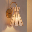 Brass & Shell Botanical Wall Light