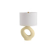 Resin Sculptural Curve Table Lamp