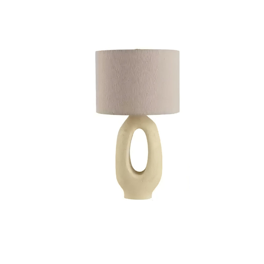 Resin Sculptural Curve Table Lamp