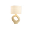 Resin Sculptural Curve Table Lamp