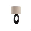 Resin Sculptural Curve Table Lamp