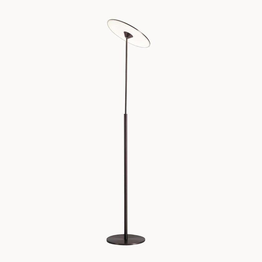 Acrylic Cylinder LED Floor Lamp