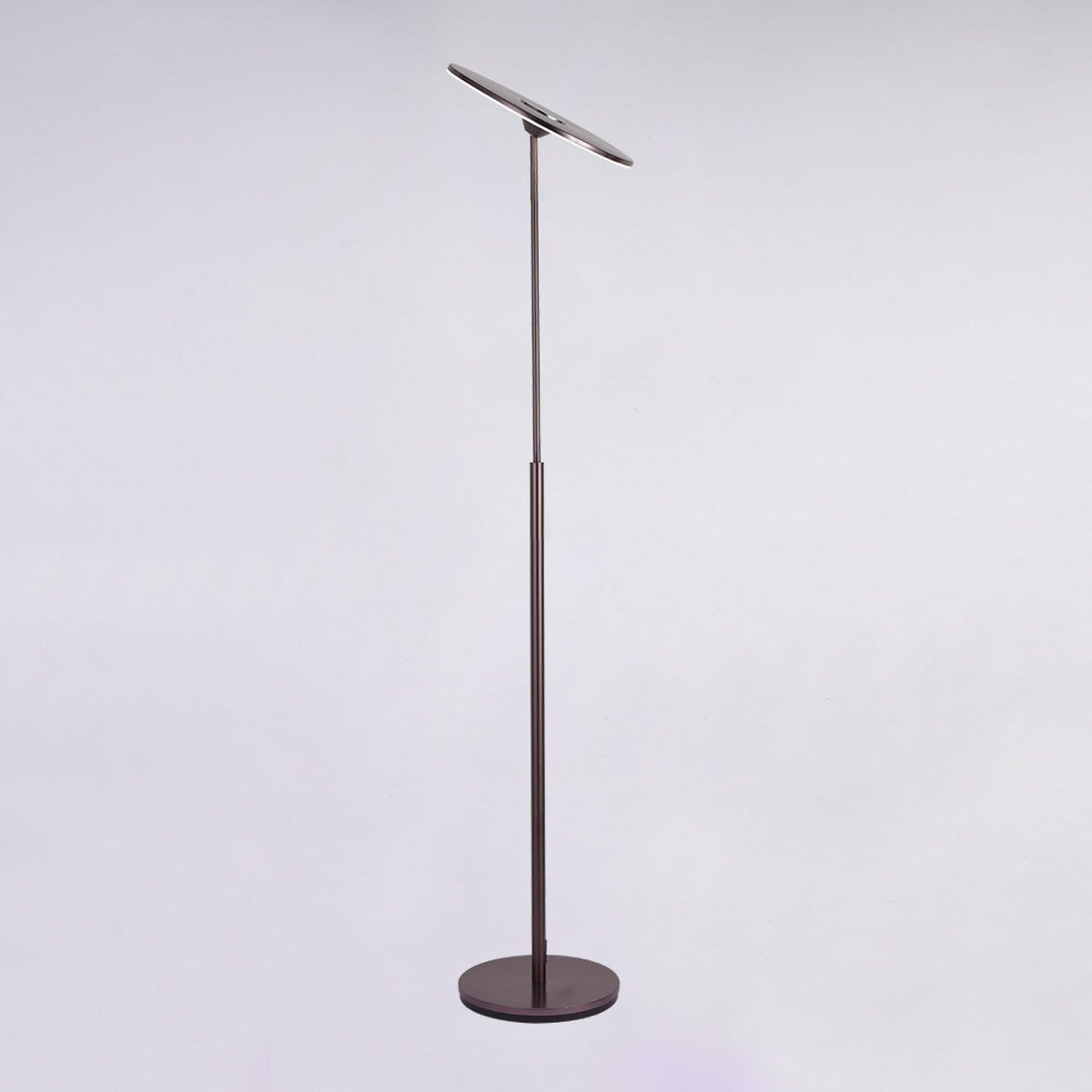 Acrylic Cylinder LED Floor Lamp
