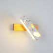 Translucent Stone & Wood Wall Lamp