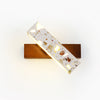 Translucent Stone & Wood Wall Lamp