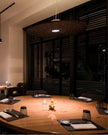 Perforated Starry Disc Pendant Lamp