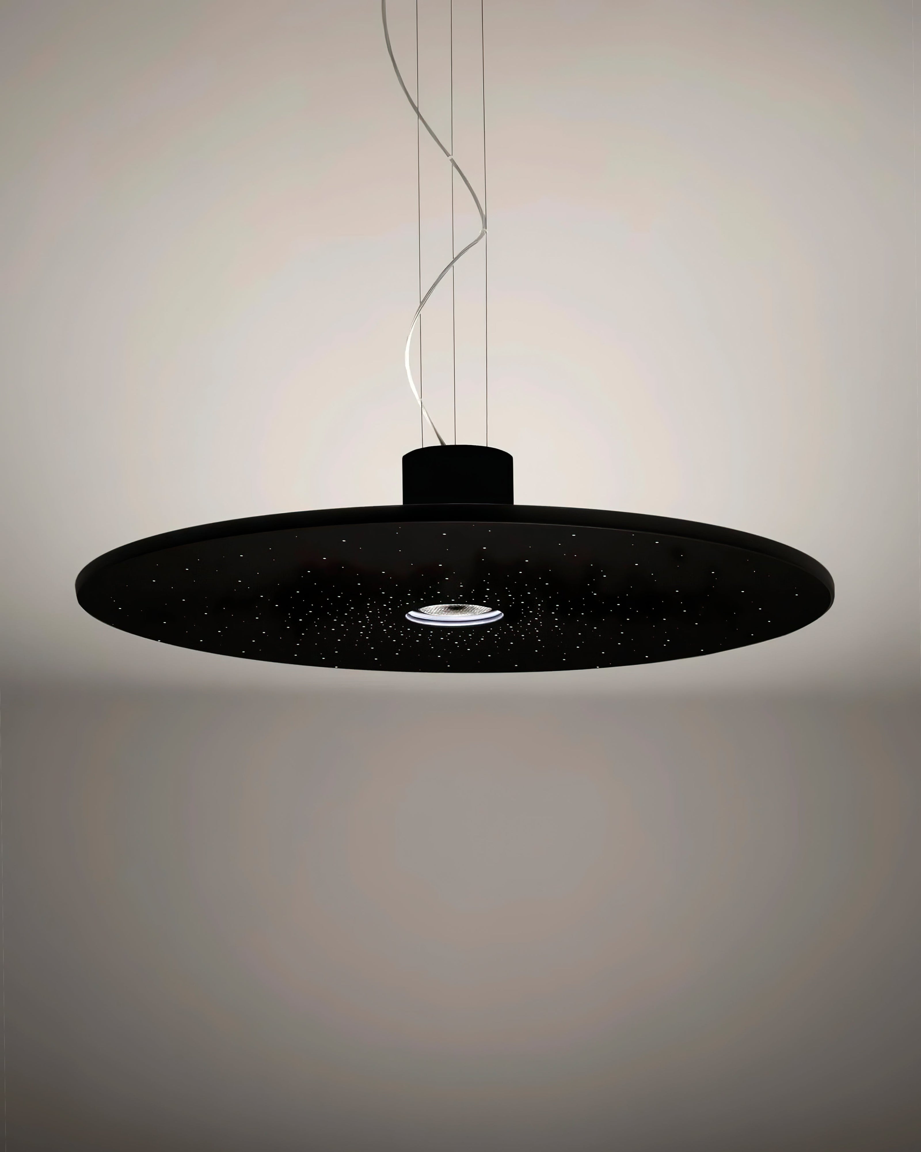 Perforated Starry Disc Pendant Lamp