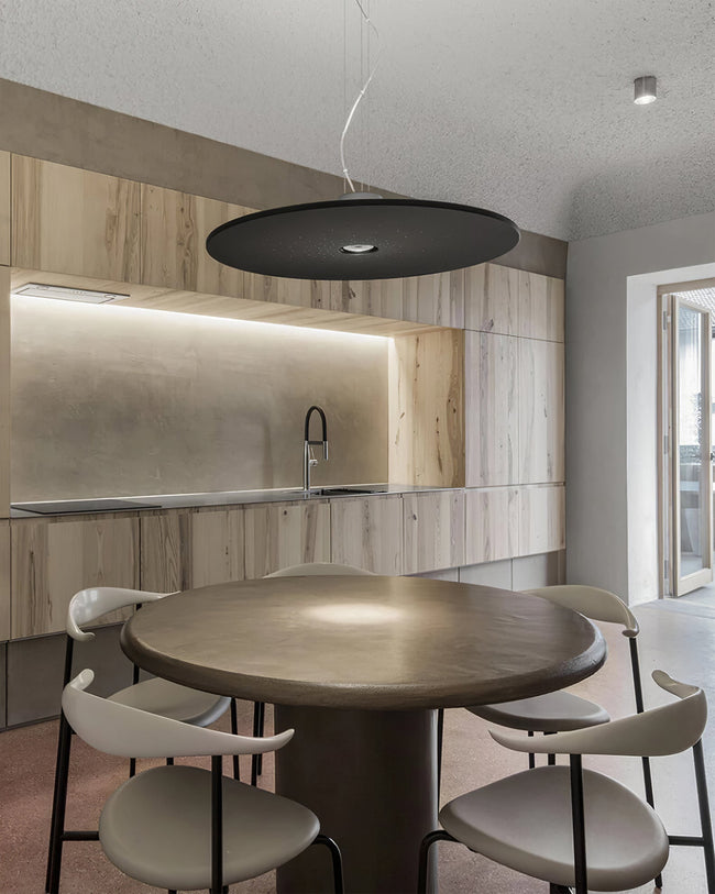 Perforated Starry Disc Pendant Lamp